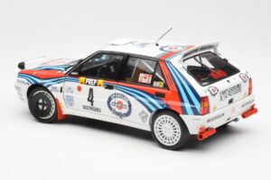 Lancia Delta HF Integrale Evo Martini #4 D. Auriol / B. Occelli Winner Rally Monte Carlo 1992 Kyosho 1:18 08348A Diecast — photo 7 of 8