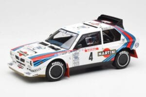 Lancia Delta S4 Martini #4 H. Toivonen / S. Cresto Rally Tour de Corse 1986 AUTOart 1:18 88620 Diecast
