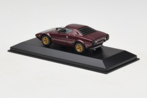 Lancia Stratos Burgundy Red Minichamps 1:43 LANCIA001 Diecast — photo 3 of 4