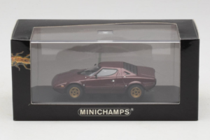 Lancia Stratos Burgundy Red Minichamps 1:43 LANCIA001 Diecast — photo 4 of 4