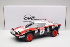 Lancia Stratos HF Gr.4 Black #0 M. Alen / I. Kivimäki Rally San Remo 1978 Otto 1:12 G088 Resin — photo 6 of 6