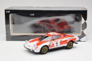 Lancia Stratos HF #2 J-B. Andruet / Biche Winners Tour de Corse 1974 Minichamps 1:18 155741702 Diecast — photo 6 of 6