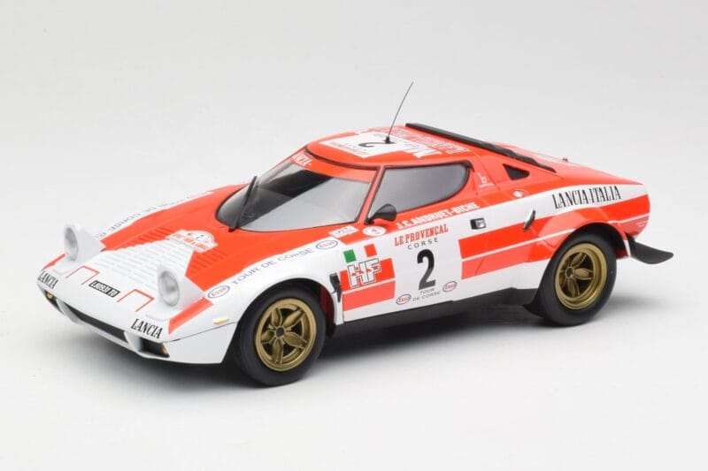 Lancia Stratos HF #2 J-B. Andruet / Biche Winners Tour de Corse 1974 Minichamps 1:18 155741702 Diecast