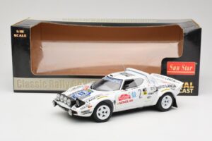 Lancia Stratos HF #2 Jolly Club A. Fassina / M. Mannini Rally Sanremo 1979 Sun Star 1:18 4510 Diecast — photo 6 of 6