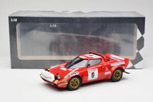 Lancia Stratos HF #6 B. Darniche / A. Mahé Winners Tour de France Automobile 1975 Minichamps 1:18 155751706 Diecast — photo 6 of 6