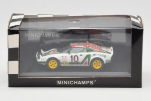 Lancia Stratos #10 Team Alitalia S. Munari / S. Maiga Rally Monte Carlo 1976 Minichamps 1:43 430761210 Diecast — photo 4 of 4