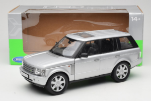 Land Rover Range Rover L322 Silver Welly 1:18 12536W Diecast — photo 8 of 8