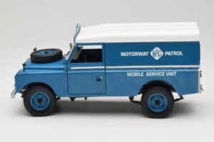 Land Rover Series III 109 Soft Top Motorway Patrol Blue Eagles Race 1:18 4403 Diecast — photo 4 of 8