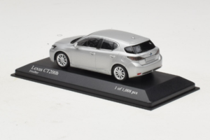 Lexus CT200h Silver Minichamps 1:43 410166001 Diecast — photo 3 of 4