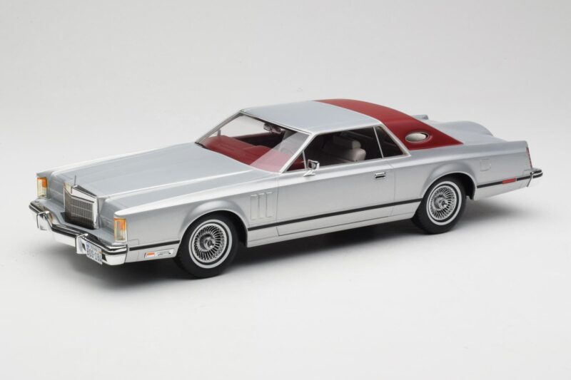 Lincoln Continental Mark V Coupe Silver BoS Models 1:18 BOS084 Resin