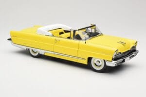 Lincoln Premiere Convertible Yellow Sun Star 1:18 4641 Diecast — photo 6 of 8