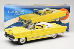 Lincoln Premiere Convertible Yellow Sun Star 1:18 4641 Diecast — photo 8 of 8