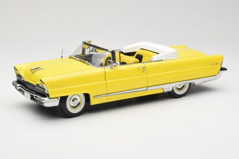 Lincoln Premiere Convertible Yellow Sun Star 1:18 4641 Diecast