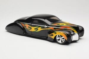 Lincoln Zephyr Scrape Custom Black with Flames Hot Wheels 1:18 57319 Diecast — photo 6 of 8