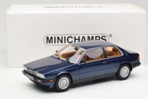 Maserati Biturbo Coupe Dark Blue Metallic Minichamps 1:18 107123500 Diecast — photo 6 of 6