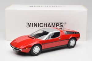 Maserati Bora Red & Silver Minichamps 1:18 107123721 Resin — photo 6 of 6