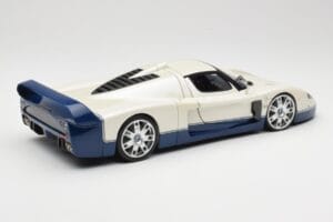 Maserati MC12 White Blue Hot Wheels 1:18 G7158 Diecast — photo 3 of 8