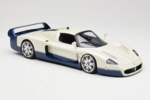 Maserati MC12 White Blue Hot Wheels 1:18 G7158 Diecast — photo 6 of 8