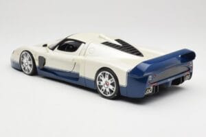 Maserati MC12 White Blue Hot Wheels 1:18 G7158 Diecast — photo 7 of 8