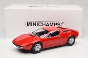 Maserati Merak Red Minichamps 1:18 107123761 Resin — photo 6 of 6