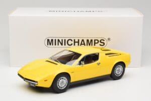 Maserati Merak Yellow Minichamps 1:18 107123760 Resin — photo 6 of 6