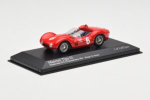Maserati Tipo 61 #6 R. Penske SCCA National Race Meadowdale 1961 Minichamps 1:43 400611206 Diecast — photo 2 of 4