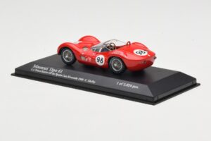 Maserati Tipo 61 #98 C. Shelby Times Mirror Grand Prix Riverside 1960 Minichamps 1:43 400601298 Diecast — photo 3 of 4