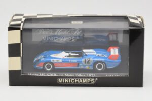 Matra Simca MS670B #12 J-P. Beltoise / J-P. Jabouille / J-P. Jaussaud 24 Hours of Le Mans 1973 Minichamps 1:43 430731112 Diec — photo 4 of 4