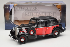 Maybach SW35 Hardtop Black Red Premier Miniature 1:18 PM-38208 Diecast — photo 6 of 6