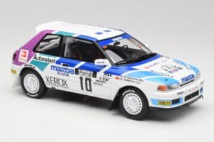 Mazda 323 GTX #10 T. Makinen / S. Harjanne 1000 Lakes Rally 1991 Otto 1:18 OT1099 Resin — photo 4 of 6