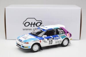 Mazda 323 GTX #10 T. Makinen / S. Harjanne 1000 Lakes Rally 1991 Otto 1:18 OT1099 Resin — photo 6 of 6