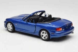 Mazda MX-5 NA 10th Anniversary Blue Metallic Gate 1:18 01071 Diecast — photo 7 of 8