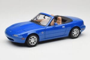 Mazda MX-5 NA Twilight Blue Mica Gate 1:18 1013 Diecast