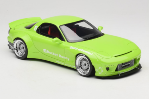 Mazda RX-7 FD Rocket Bunny Pearl Green Otto 1:18 OT1155 Resin — photo 4 of 6