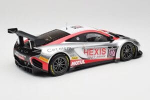 McLaren 12C GT3 Hexis Racing #107 O. Panis / F. Cazenave 24 Hours of Spa 2013 Minichamps 1:18 151131397 Diecast — photo 2 of 6
