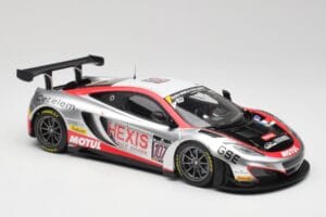 McLaren 12C GT3 Hexis Racing #107 O. Panis / F. Cazenave 24 Hours of Spa 2013 Minichamps 1:18 151131397 Diecast — photo 4 of 6