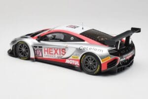 McLaren 12C GT3 Hexis Racing #107 O. Panis / F. Cazenave 24 Hours of Spa 2013 Minichamps 1:18 151131397 Diecast — photo 5 of 6