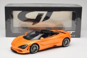 McLaren 750S Spider Papaya Orange GT Spirit 1:18 GT488 Resin — photo 6 of 6