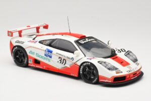 McLaren F1 GTR GT1 #30 West Competition J. Nielsen 1996 UT Models 1:18 39624 Diecast — photo 6 of 8