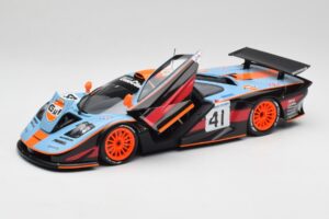 McLaren F1 GTR Gulf #41 P. Gounon / S. Oloffson 24 Hours of Le Mans 1997 Minichamps 1:18 530133741 Diecast — photo 2 of 8