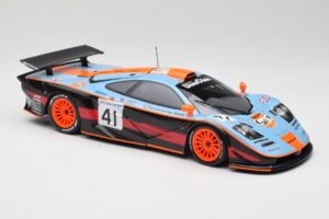 McLaren F1 GTR Gulf #41 P. Gounon / S. Oloffson 24 Hours of Le Mans 1997 Minichamps 1:18 530133741 Diecast — photo 6 of 8