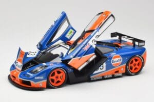 McLaren F1 GTR Gulf Racing #33 S. Bellm / A. Weaver / J. Lehto 24 Hours of Le Mans 1996 Minichamps 1:18 530133633 Diecast — photo 2 of 8