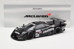 McLaren F1 GTR Gulf Team Davidoff #41 T. Bscher / E. Pirro / R. Capello 24 Hours of Le Mans 1998 Minichamps 1:18 530133841 Di — photo 8 of 8
