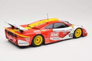 McLaren F1 GTR Gulf Team Davidoff #40 D. O'Rourke / G. Sugden / J. Auberlein 24 Hours of Le Mans 1998 Minichamps 1:18 5301338 — photo 3 of 8