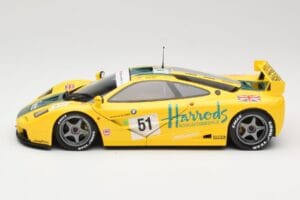 McLaren F1 GTR Harrods Mach One Racing #51 A. Wallace / D. Bell / J. Bell 24 Hours of Le Mans 1995 Minichamps 1:18 530133551  — photo 4 of 8