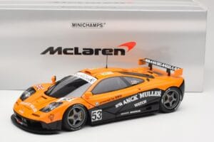McLaren F1 GTR Kokusai Kaihatsu Racing #53 O. Giroix / J. Sala / P. Deletraz 24 Hours of Le Mans 1996 Minichamps 1:18 5301336 — photo 8 of 8
