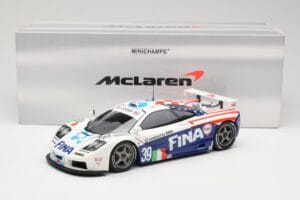 McLaren F1 GTR Team Bigazzi #39 N. Piquet / A. Cecotto / D. Sullivan 24 Hours of Le Mans 1996 Minichamps 1:18 530133639 Dieca — photo 8 of 8