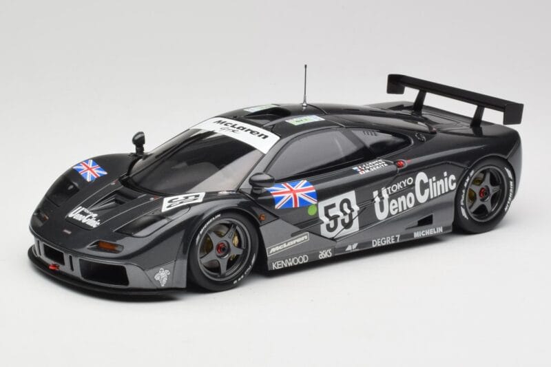 McLaren F1 GTR #59 Ueno Clinic Y. Dalmas / J.J. Lehto / M. Sekiya 24 Hours of Le Mans Winner 1995 Minichamps 1:18 530133559 D