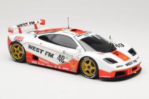 McLaren F1 GTR West Competition #49 J. Nielsen / J. Mass / T. Bscher 24 Hours of Le Mans 1995 Minichamps 1:18 530133549 Dieca — photo 6 of 8