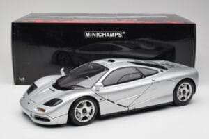 McLaren F1 Silver Minichamps 1:12 530133129 Diecast — photo 8 of 8